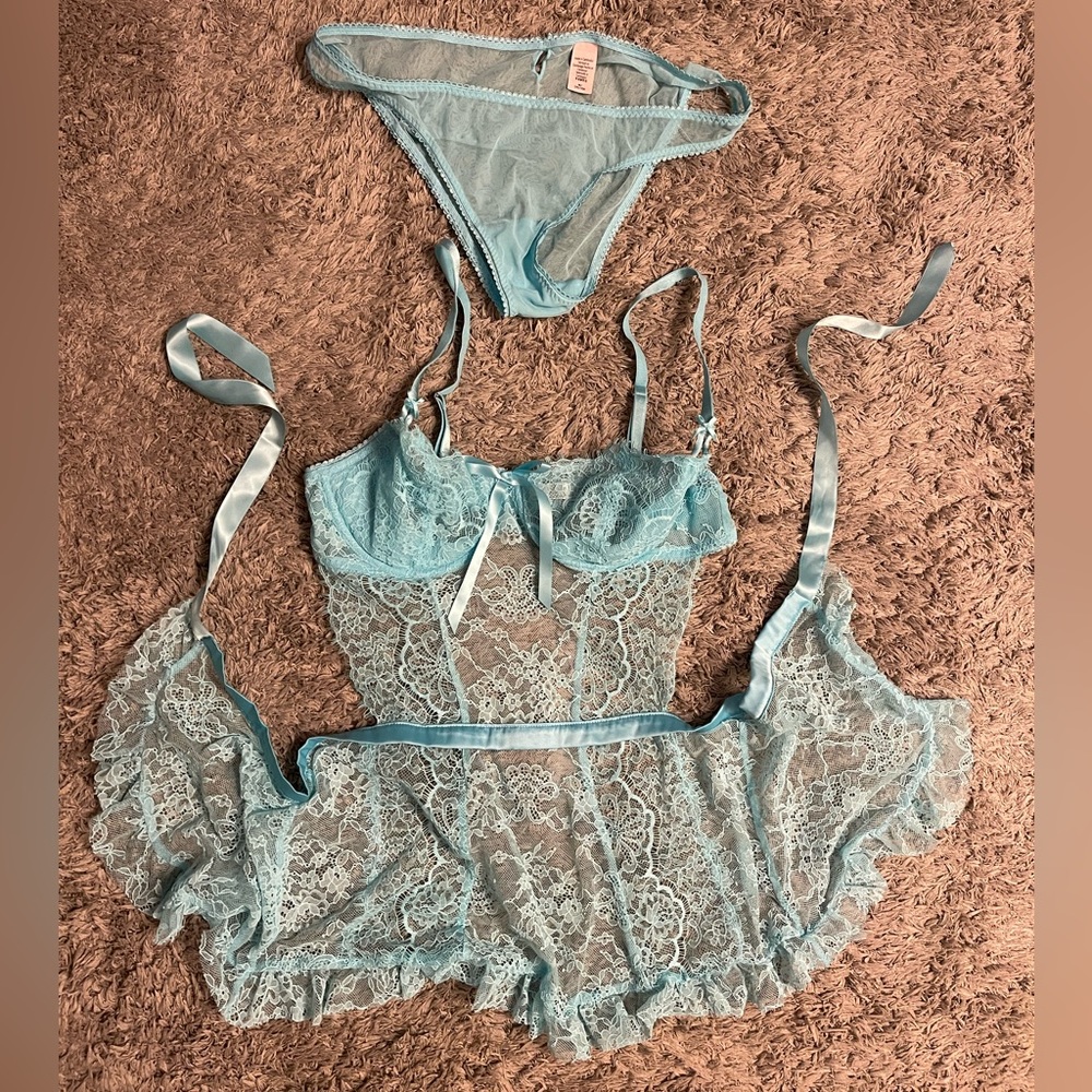 Victoria Secret lingerie- babydoll style